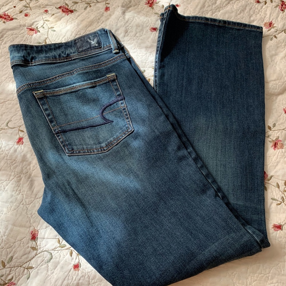 🆕 American Eagle 🦅 Super Stretch Jeans Sz 12 Reg